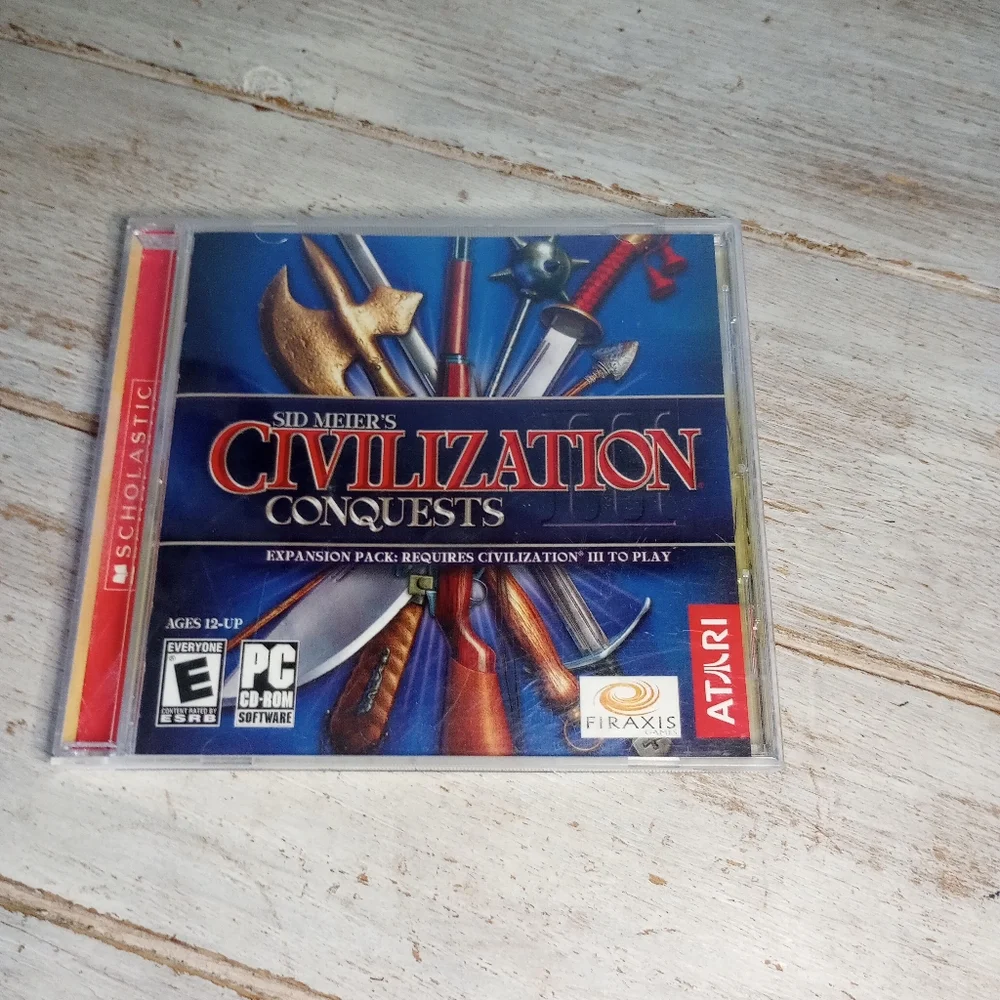Sid Meier's Civilization III: Conquests Expansion Pack Computer PC Game Atari